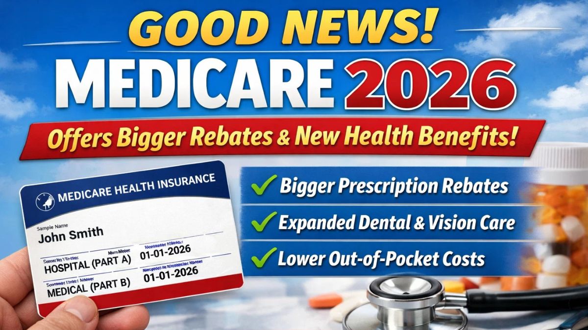 Good News! Medicare 2026 Offers Bigger Rebates & New Health Benefits – Full Details Inside