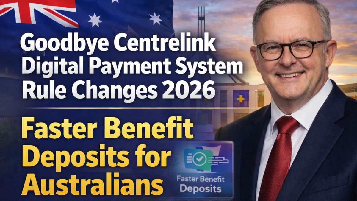 Goodbye Centrelink Digital Payment System Rule Changes 2026: Faster Benefit Deposits for Australian