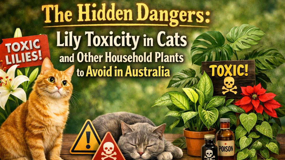 The Hidden Dangers: Lily Toxicity in Cats and Other Household Plants to Avoid in Australia